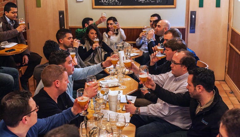 The Montreal Bachelor Party Craft Beer Tour lager